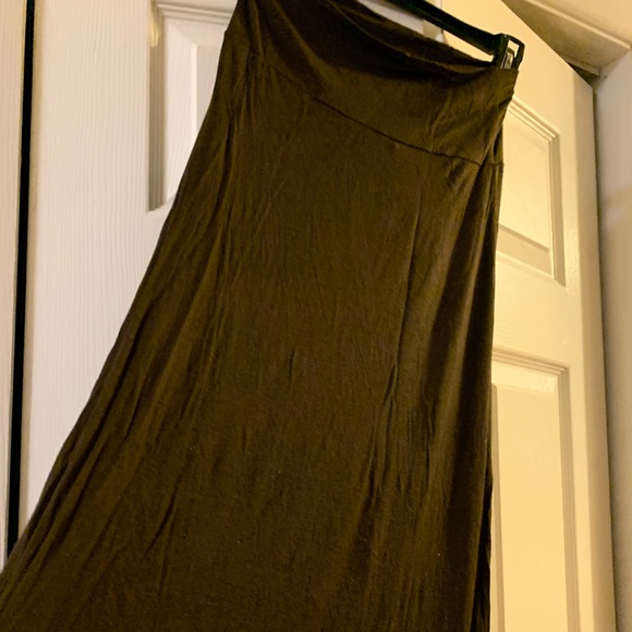 Brown Boho Maxi Skirt - Picture 3 of 4